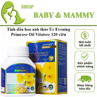 Tinh dầu hoa anh thảo Úc Evening Primrose Oil Vitatree 100 viên