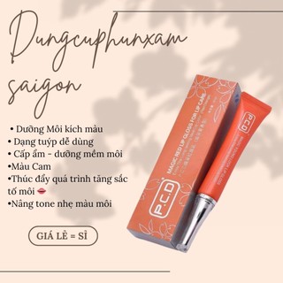 Dưỡng môi kích màu pcd cam