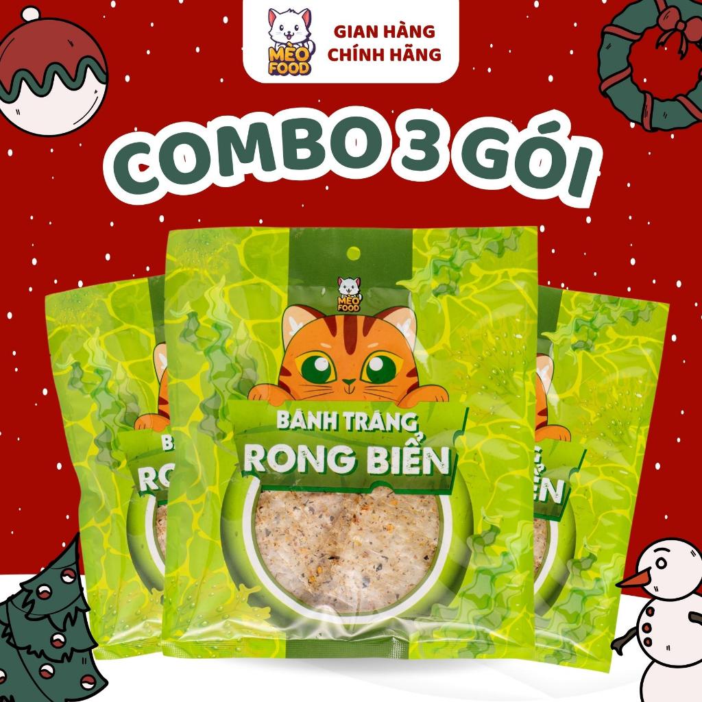 COMBO 3 BÁNH TRÁNG RONG BIỂN 26 GRAM