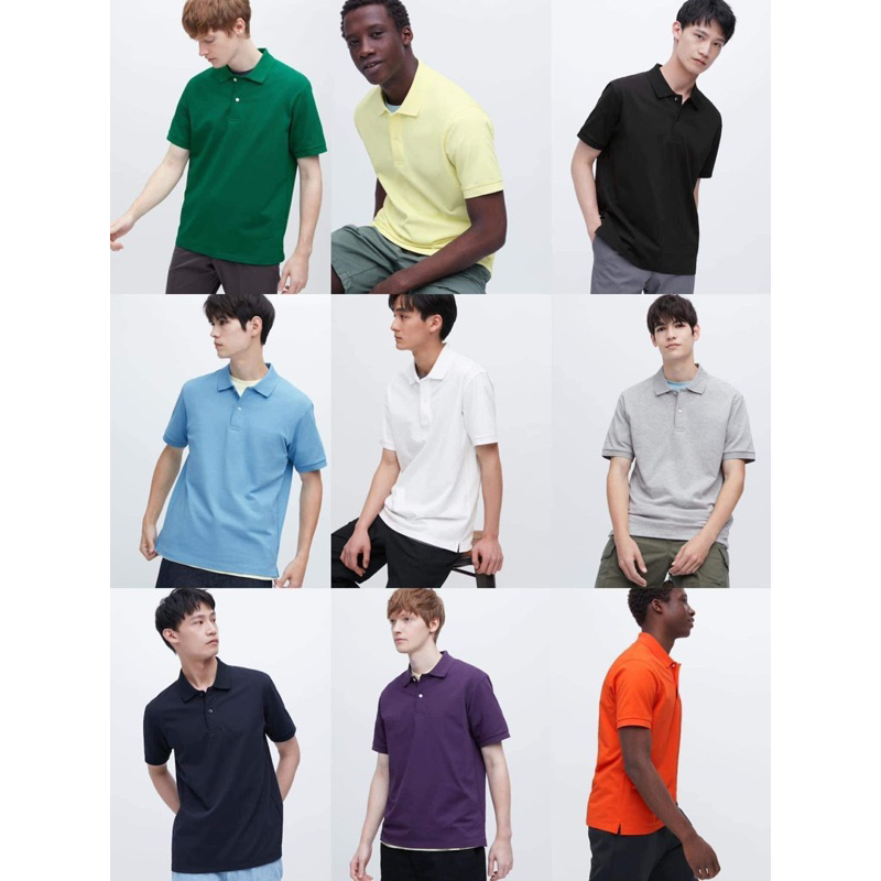 Áo polo gai nam Uni.qlo Nhật