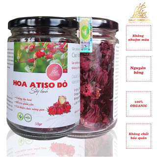  Trà hoa atiso đỏ sấy khô sấy lạnh Dalat Cordyceps - Loai cao cấp 