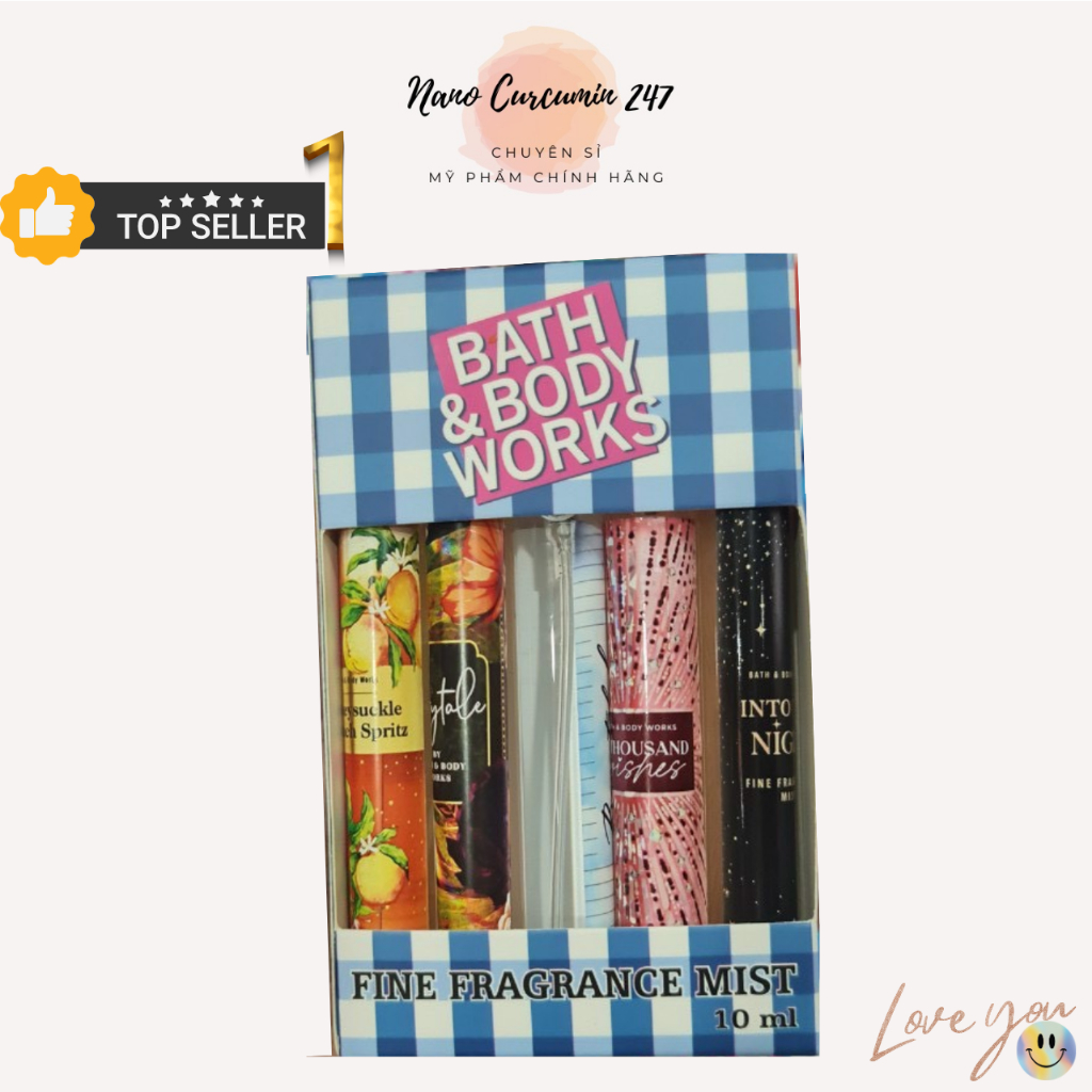 Xịt thơm body mist Victoria và Bath &Body Works