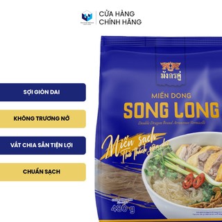 Miến Dong SONG LONG  Sạch  480g (Vắt nhỏ tiện lợi - Nấu lâu không trương nở)