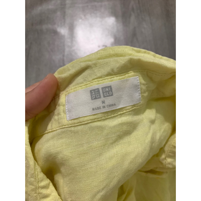Áo sơ mi basic hiệu Uni Qlo mới