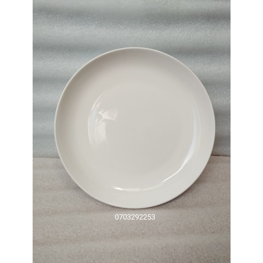 (HCM- xả kho) Dĩa sứ tròn ảo trắng 15cm / 18cm / 23cm / 20cm / pastel 19cm