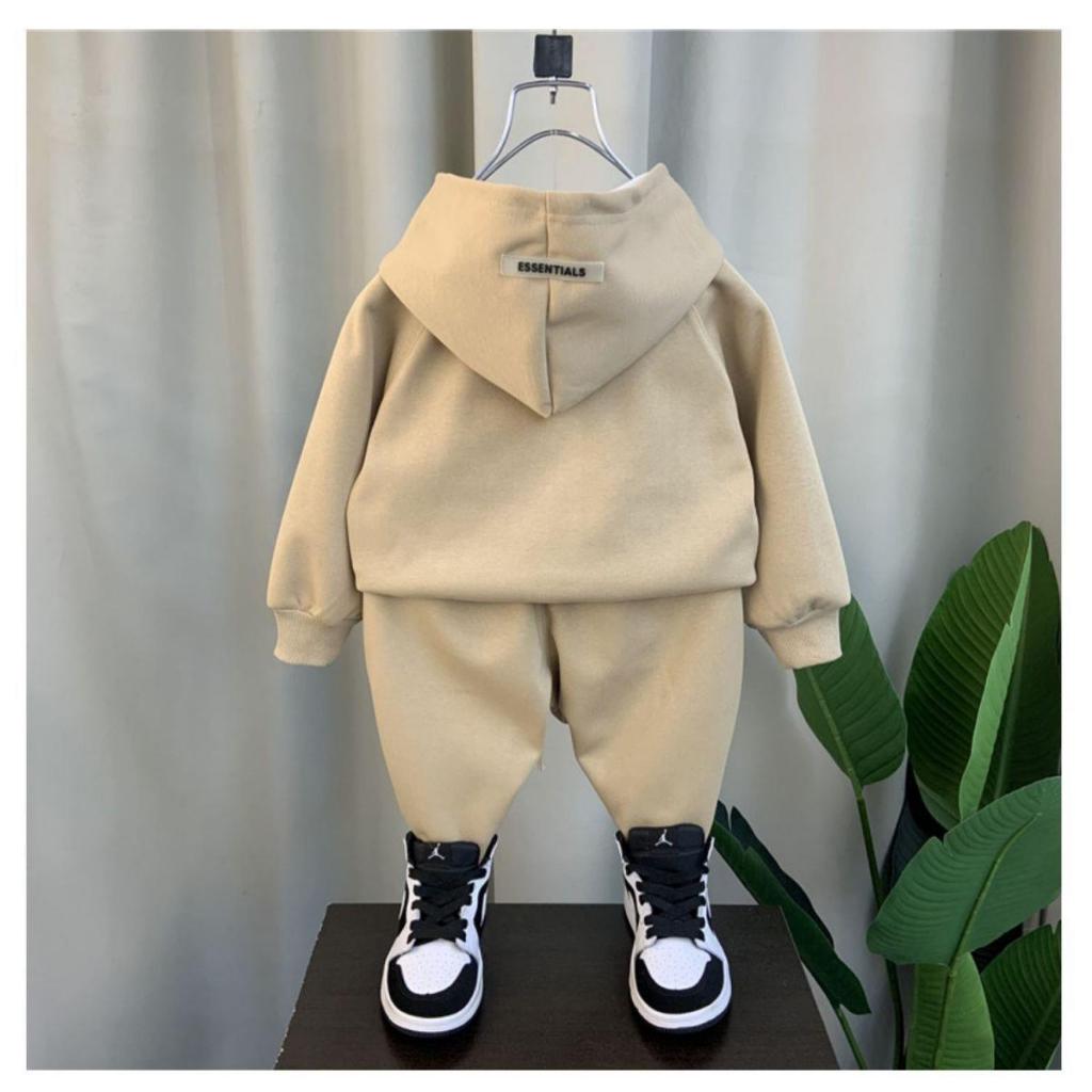 🔥 FLASH SALE 🔥 - Bộ quần áo trẻ em dài tay thu đông. Nỉ cotton giữ ấm cho bé. Chất đẹp mềm mại, thông thoáng - XG007