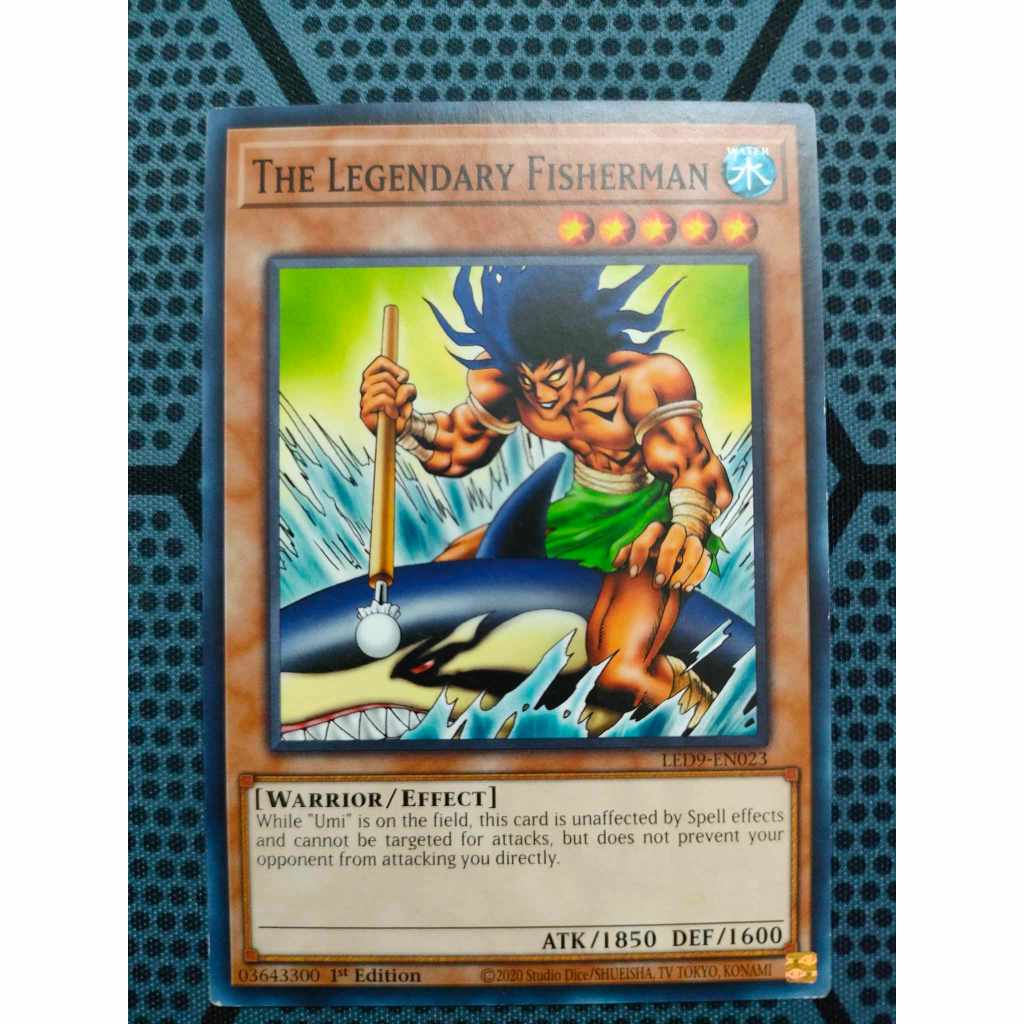 Bài yugioh - The Legendary Fisherman - LED9-EN023 - Common 1st Edition