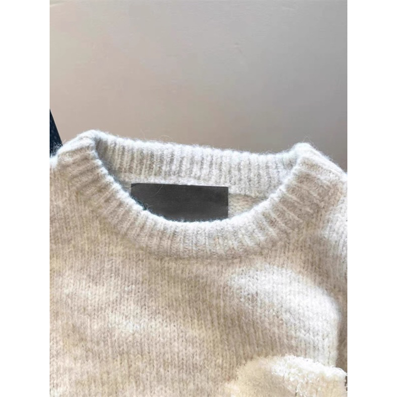 N290  Áo len đôi| nhóm cổ tròn hình con mèo cute dễ thương ulzzang thu đông trẻ trung năng động