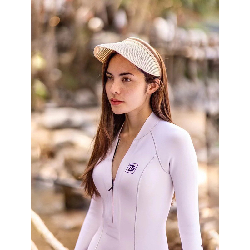 Wetsuit Trudive 2mm kéo khoá trước đồ lặn giữ ấm Mermaid Tail Freediving