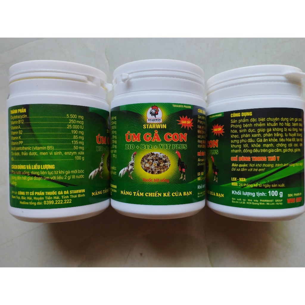 Úm Gà Con Starwin 100g
