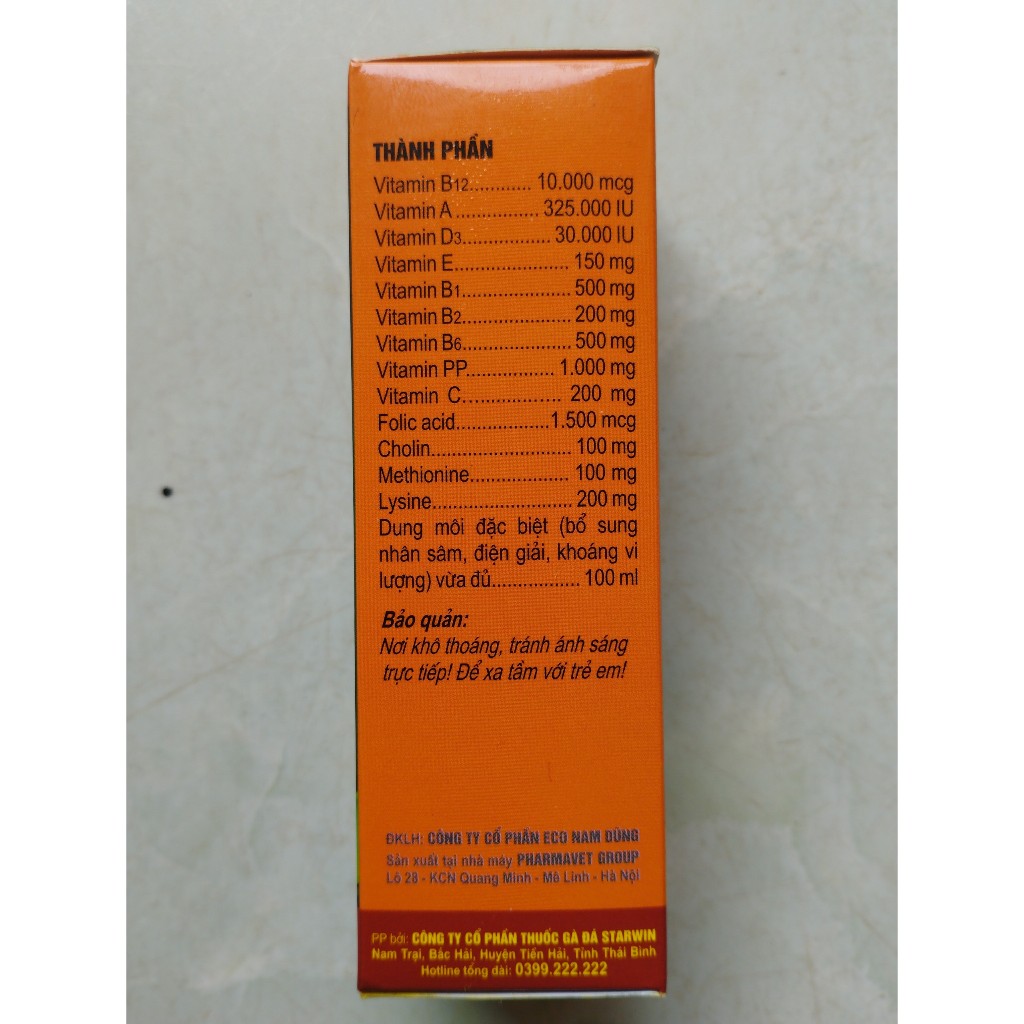 Ốm Trong Tụt Cân Strarwin 50ml