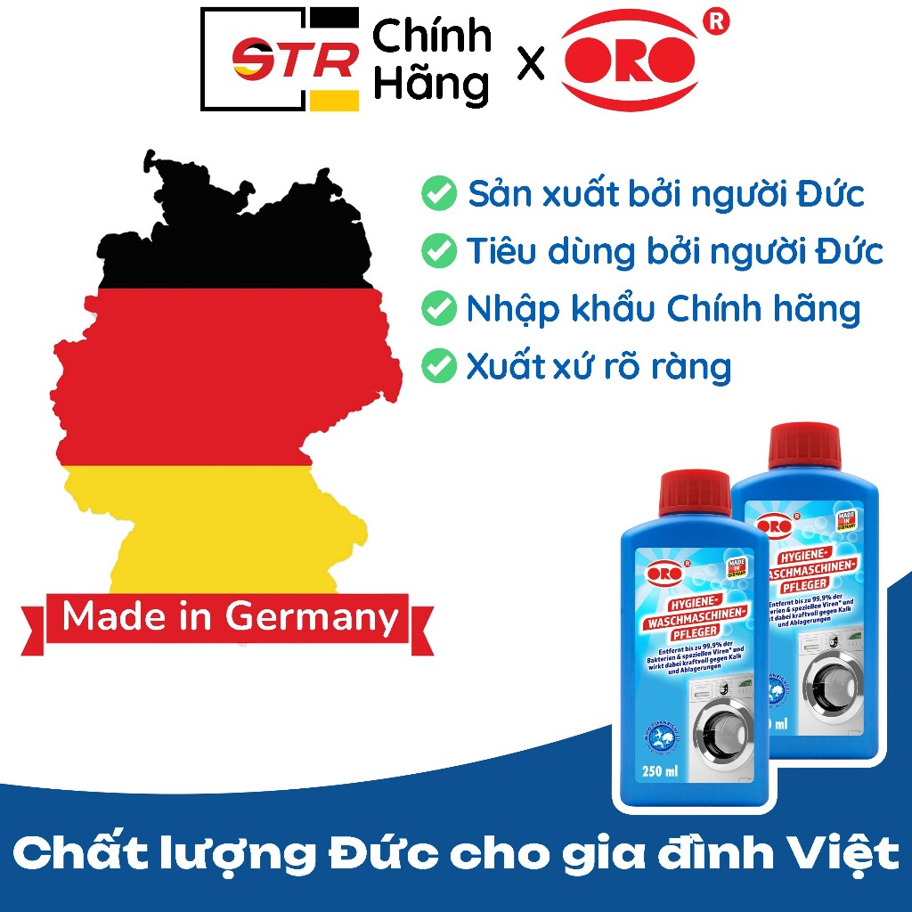 Tẩy Lồng Máy Giặt ORO Vệ Sinh Máy Giặt Cửa Ngang, Tẩy Máy Giặt Lồng Đứng, Làm Sạch Máy Lồng Ngang, Tẩy Máy Giặt Cửa Trên