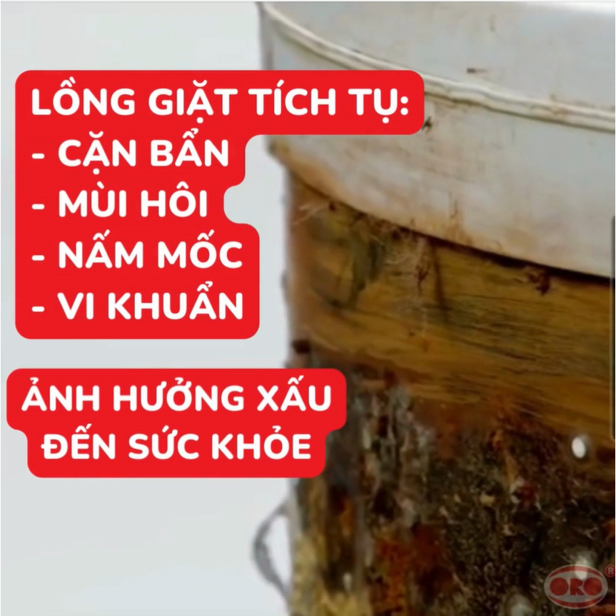 Tẩy Lồng Máy Giặt ORO Vệ Sinh Máy Giặt Cửa Ngang, Tẩy Máy Giặt Lồng Đứng, Làm Sạch Máy Lồng Ngang, Tẩy Máy Giặt Cửa Trên