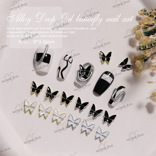 Set 10 Charm bướm mini kute trang trí móng