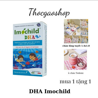 Imochild DHA- DHA từ dầu gan cá tuyết cho bé từ sơ sinh