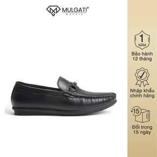 Giày lười da nam mulgati driving loafer - f1816