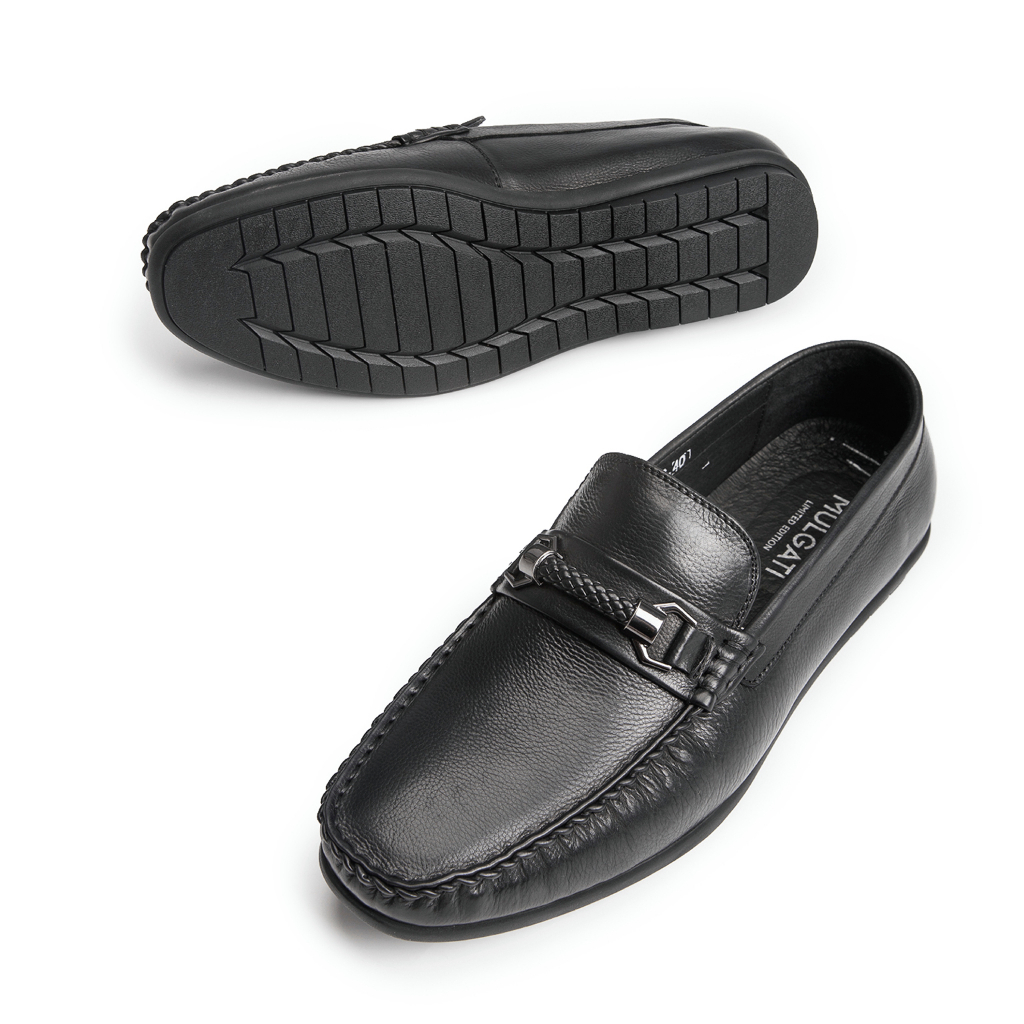Giày Lười Da Nam Mulgati Driving Loafer - F1816