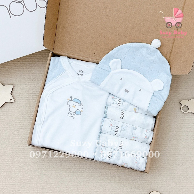 Nous Set quà sơ sinh cho bé 3-5kg đóng hộp