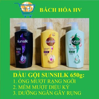 Dầu Gội SUNSILK 650g - BACH HOA HV