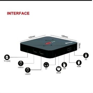 Android tivi box n5 pro magicsee - ram 4gb rom 32gb android 11 - bluetooth 5.0