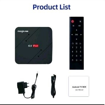 Android Tivi Box N5 pro Magicsee - Ram 4GB Rom 32GB Android 11 - Bluetooth 5.0
