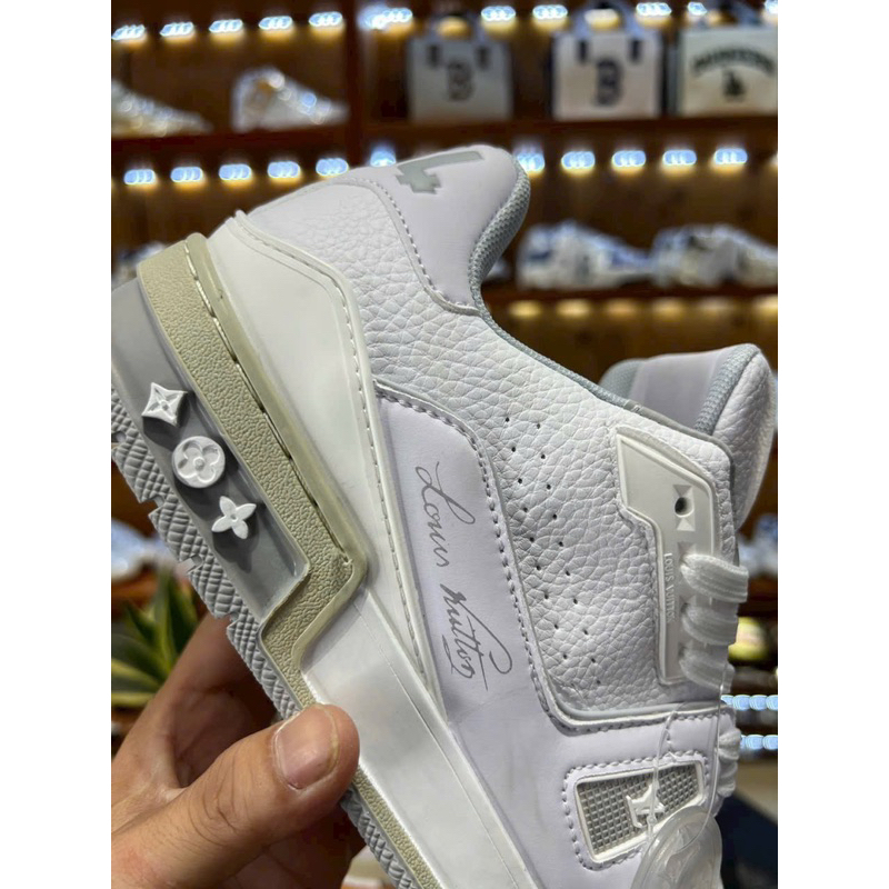 GIÀY SNK LV TRAINER 54 TRẮNG SỮA HÀNG CAO CẤP FULL BOX