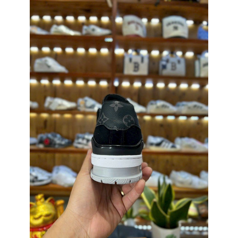 GIÀY SNK LV TRAINER 54 ĐEN ĐẾ TRẮNG HOẠ TIẾT HÀNG CAO CẤP QUẢNG CHÂU