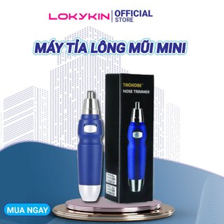 Máy tỉa lông mũi, lông tai Lokykin  máy cắt lông mũi thế hệ mới tiện lợi an toàn