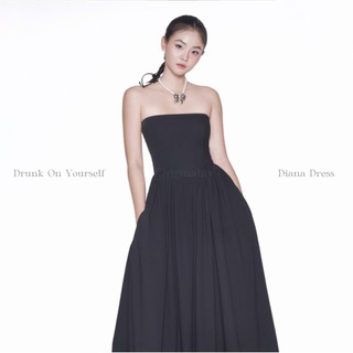ORIGINALITY - ĐẦM DÀI ĐEN CÚP NGỰC - DIANA DRESS