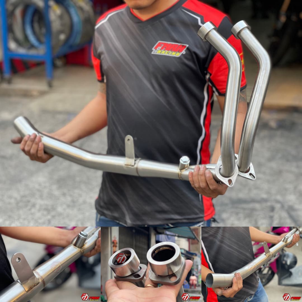CỔ PÔ FULL INOX CB500X/F/CBR500R 2019+ THAILAND