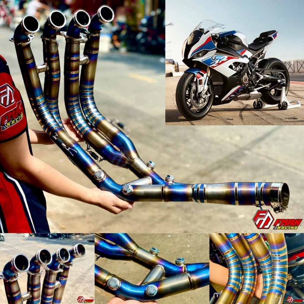 CỔ PÔ FULL BMW S1000RR 2020+ TITANIUM THAILAND