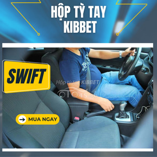 Hộp tỳ tay Suzuki Swift Kibbet - Bệ tì tay Swift không khoan vít loại 1490 - thiết kế chuẩn theo xe - Không dùng cho i10