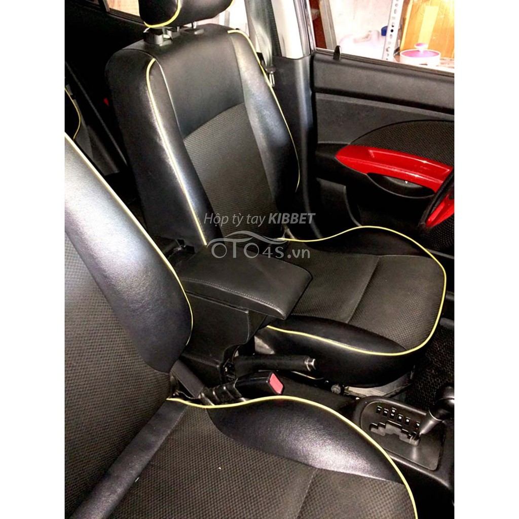 Hộp tỳ tay MORNING 2009 - 2011 Kibbet Bệ tì tay liền khối loại 1490 không khoan vít - hàng theo xe - Tự lắp đặt