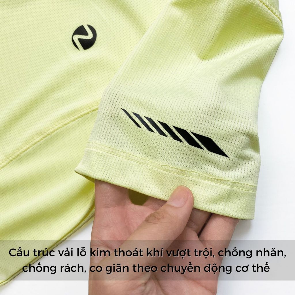 Áo Thể Thao Nữ Zeemax Cổ Tim Vải Lỗ Kim Thoáng Khí Thấm Hút Co Dãn Tập Gym,Yoga,Chạy Bộ Nhiều Màu-A2302