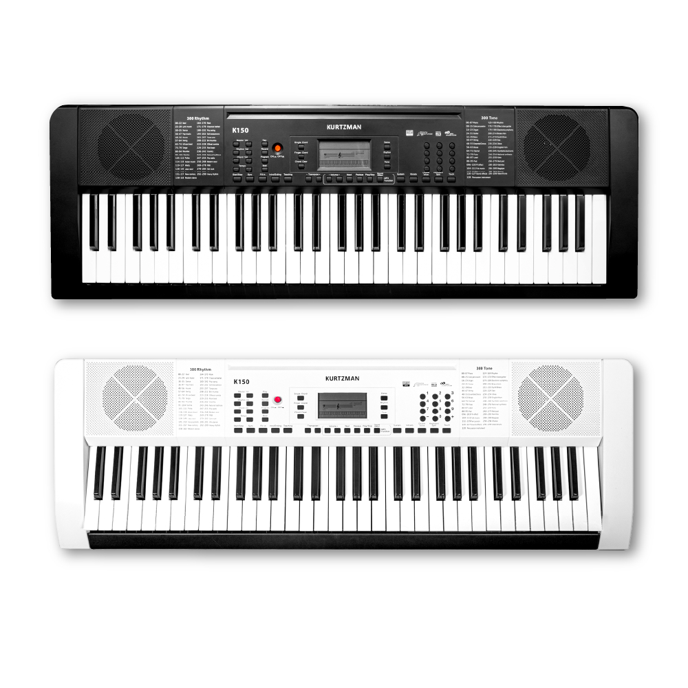 Đàn Organ điện tử, Portable Keyboard - Kzm Kurtzman K150 - Best keyboard for beginner, màu ngẫu nhiên