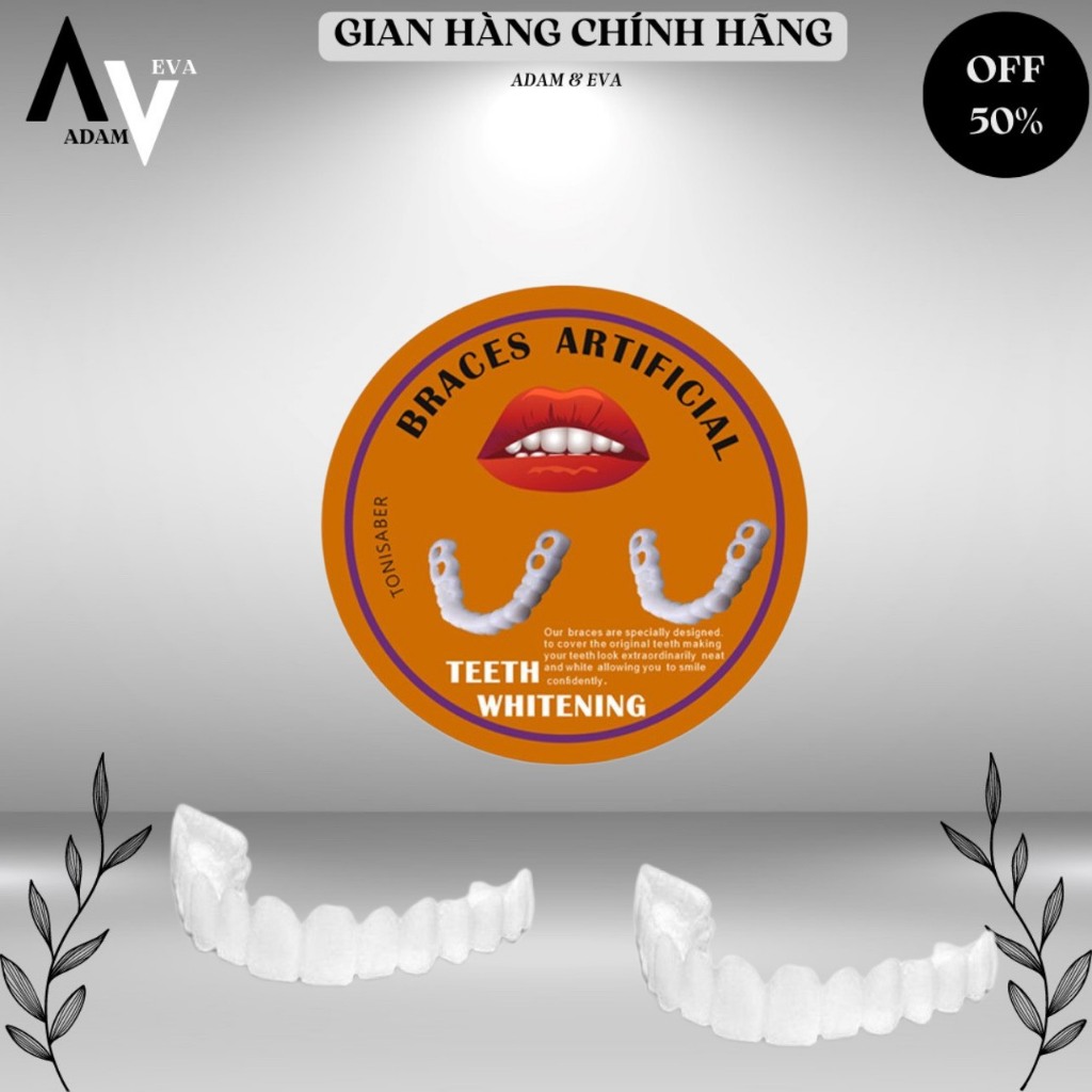 Bộ niềng răng tại nhà thế hệ thứ 2 cho cả hàm trên và dưới, chất liệu bình silicon cao cấp an toàn hiệu quả