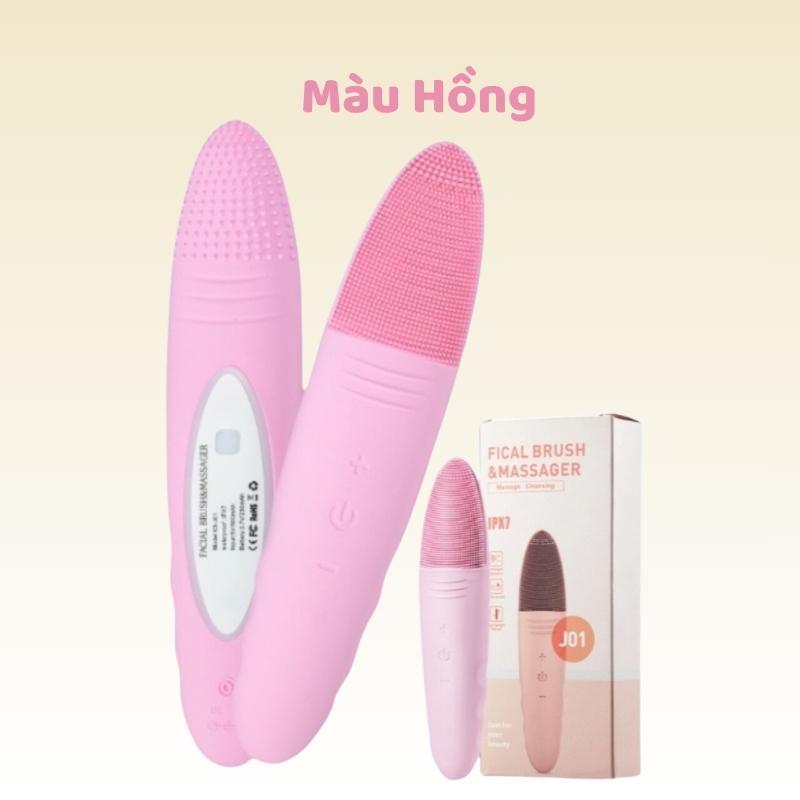 Máy rửa mặt Máy massage mặt silicon siêu sạch 5 cấp độ cao cấp JMK01