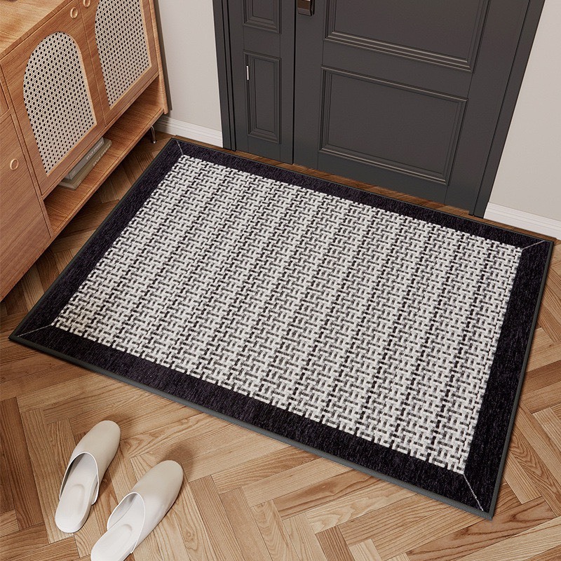 Thảm lau chân nhà bếp cao cấp 2 lớp thấm nước dễ vệ sinh đế cao su chống trượt siêu bám sàn