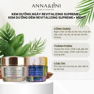 Kem dưỡng ngày revitalizing supreme+ - Kem dưỡng đêm Revitalizing Supreme+ Night