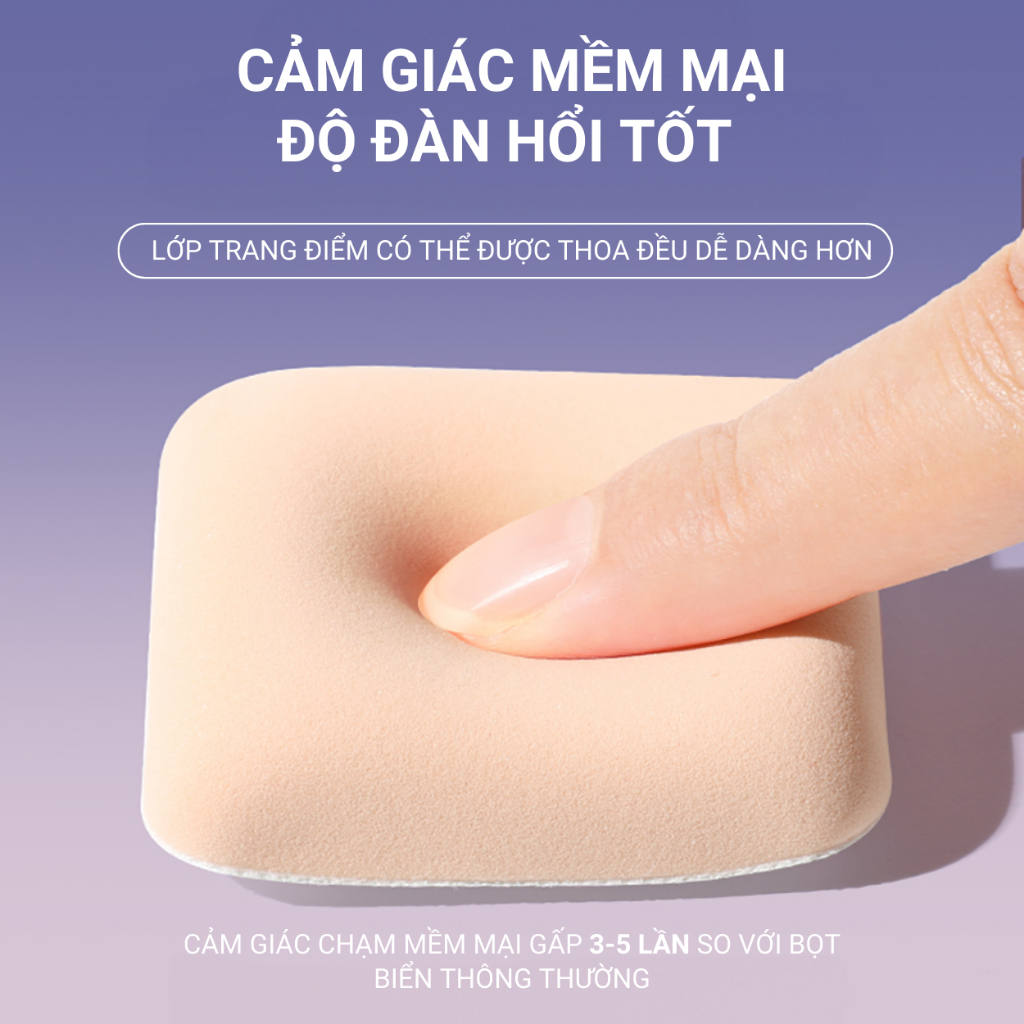 Mút Trang Điểm KIYE Siêu Mềm Tiện Dụng 6g