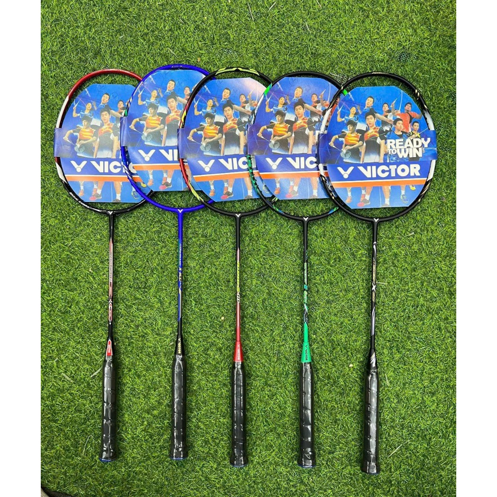 Vợt Cầu Lông Victor Khung Cacbon Căng 10kg Tặng Bao Đựng Vợt + Quấn Cán