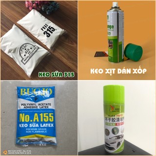 Keo Xịt Đa Năng (PJ77) Keo Sữa Hàn Quốc (PVAC 315) - Keo Bột | Chuyên Dụng Dán Tường Giá Sỉ
