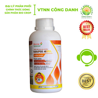 𝐌𝐀𝐏𝐈𝐗 𝟒𝟎𝐒𝐋 của Biocrop Sciences - Thuốc cứng cây giúp thân lúa cứng, dày lá, tiết kiệm phân bón
