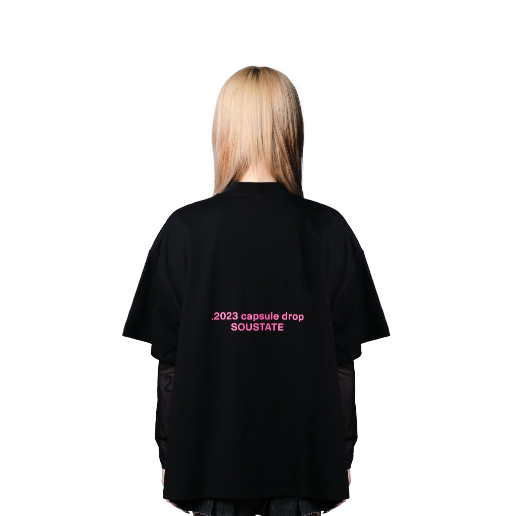 Áo Thun Big Boxy SOUSTATE "Ghost"