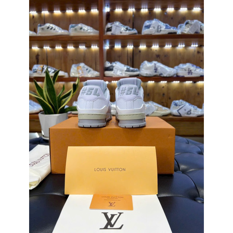 GIÀY SNK LV TRAINER 54 TRẮNG SỮA HÀNG CAO CẤP FULL BOX