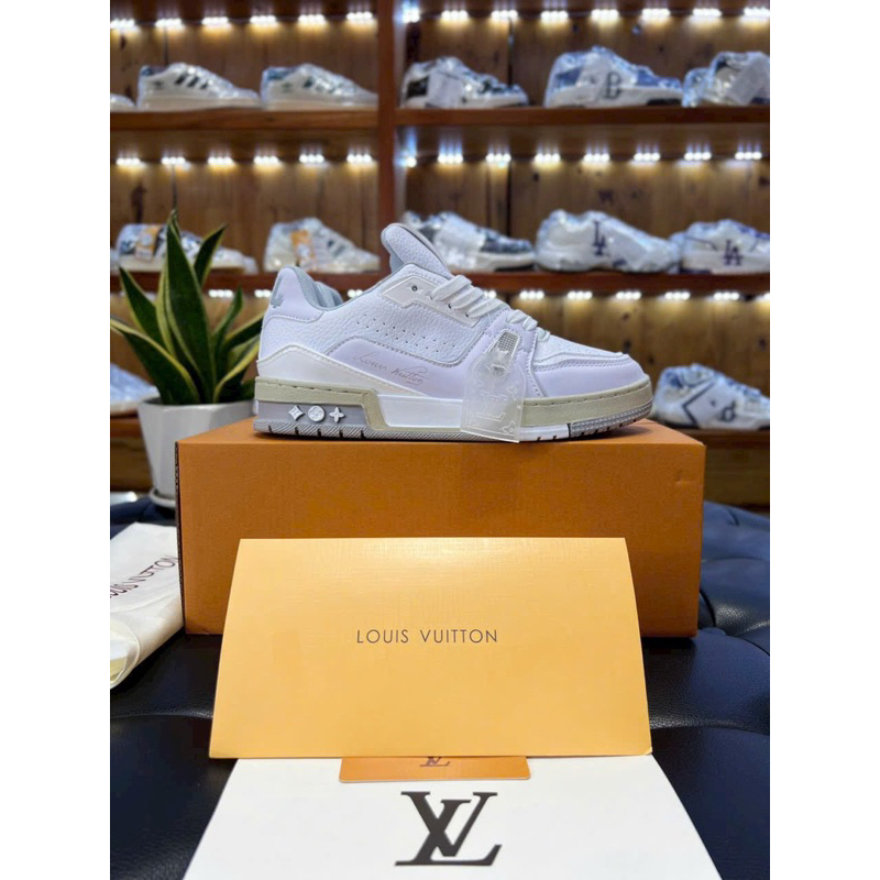 GIÀY SNK LV TRAINER 54 TRẮNG SỮA HÀNG CAO CẤP FULL BOX