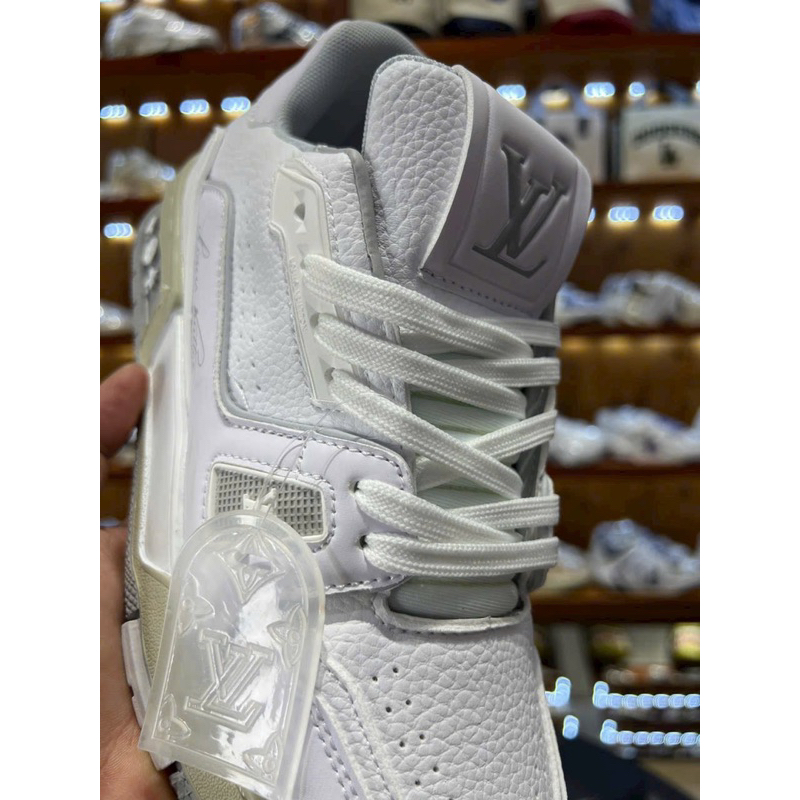 GIÀY SNK LV TRAINER 54 TRẮNG SỮA HÀNG CAO CẤP FULL BOX