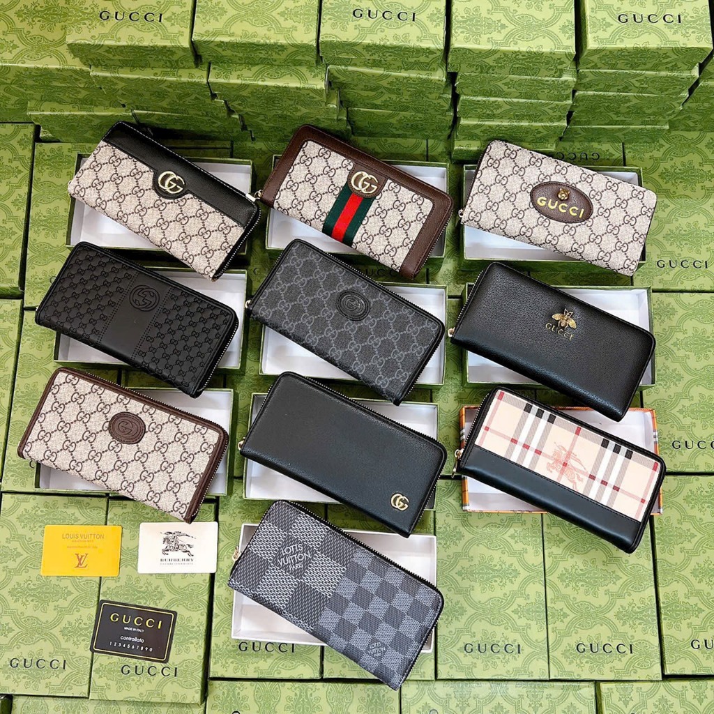 VÍ CẦM TAY NAM NỮ UNISEX SUPER FULLBOX DA THẬT SMANO BAGS HOẢ TỐC