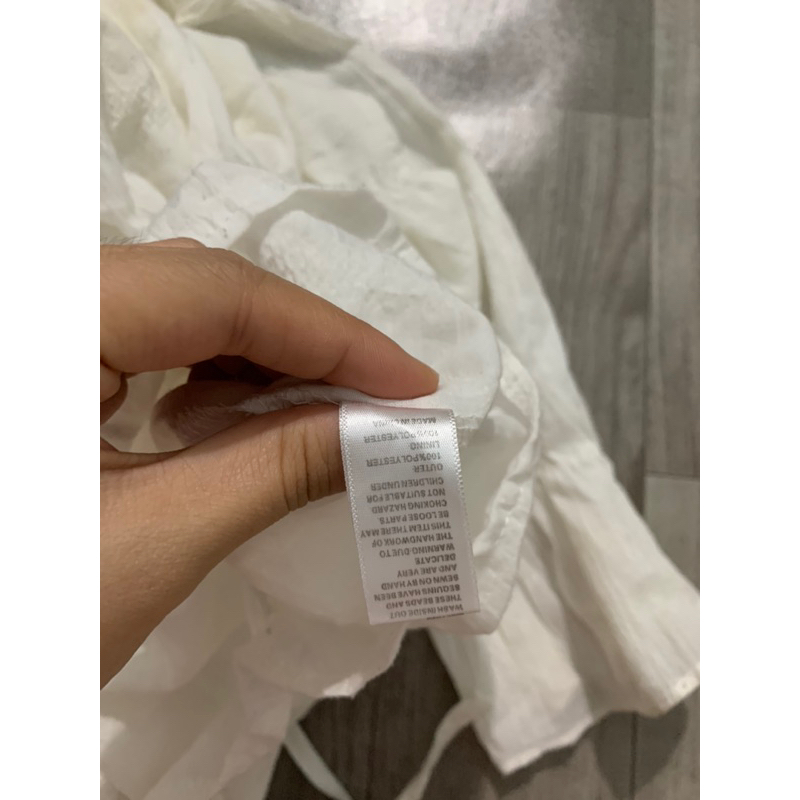 Áo sơ mi kiểu rút dây bánh bèo