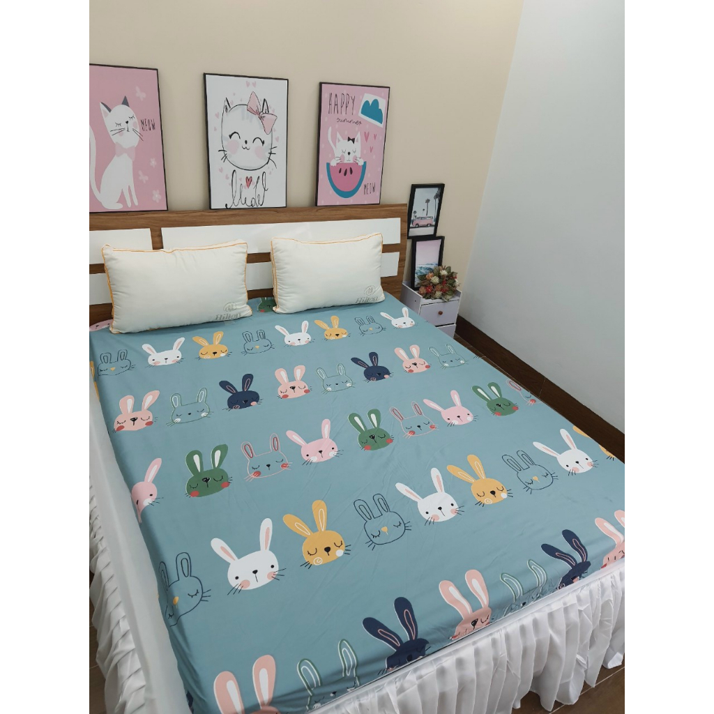 Ga chống thấm 100% cotton nano chống thấm size 2m2 x 2m x 10cm